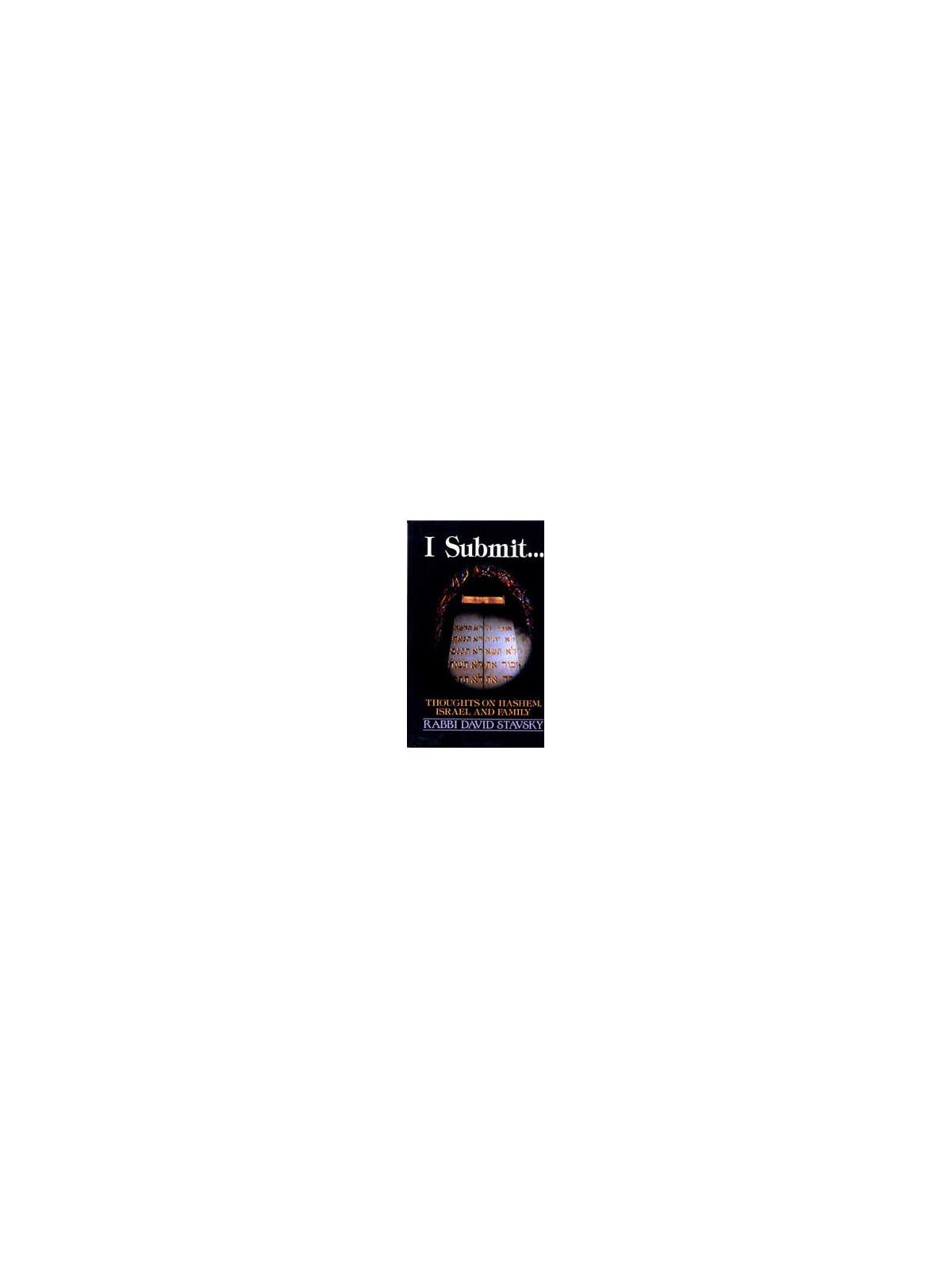 I Submit - Hardcover | Books | Judaica