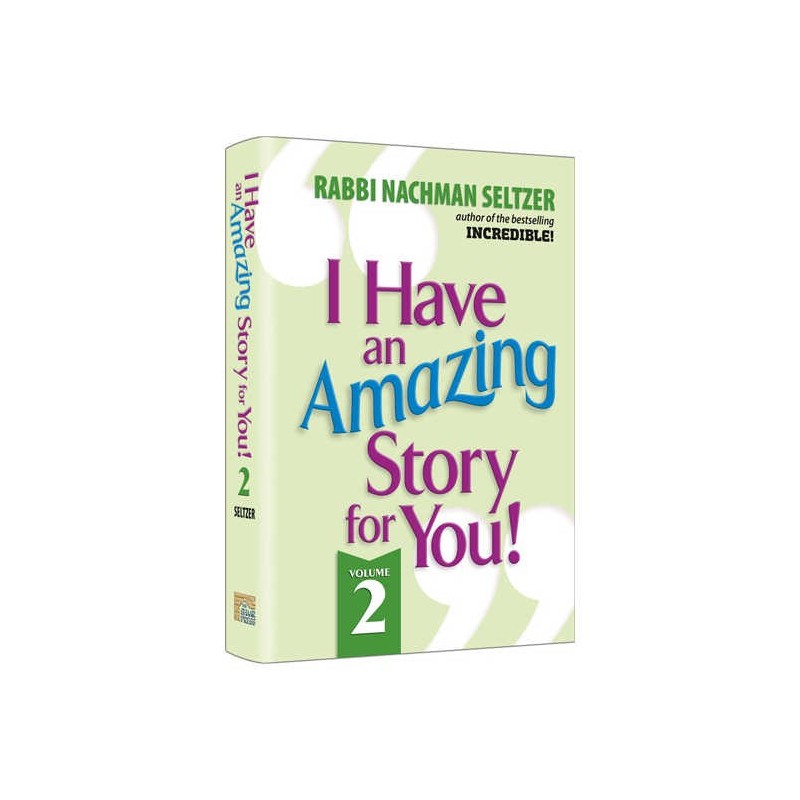 I Have An Amazing Story For You Volume 2 | Books | Judaica
