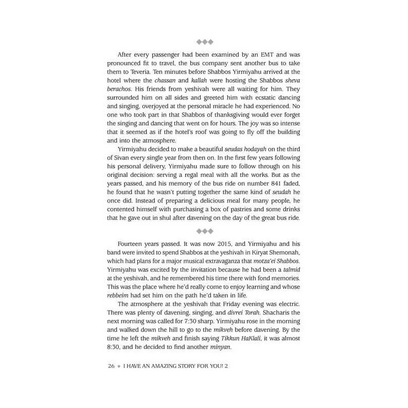 I Have An Amazing Story For You Volume 2 | Books | Judaica