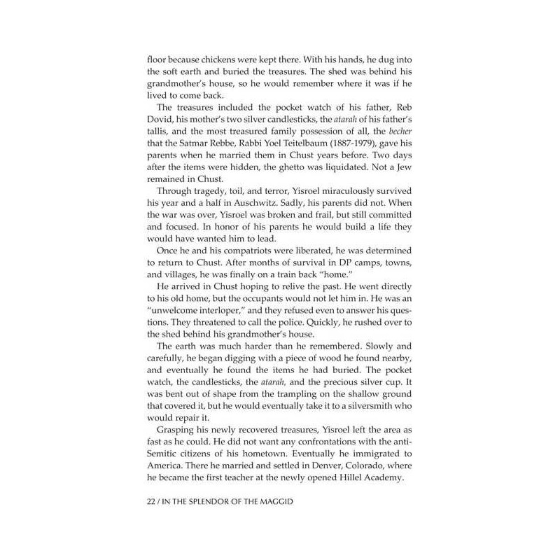 In The Splendor of The Maggid - Hardcover | Books | Judaica