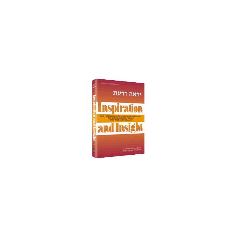 Inspiration and Insight - Festivals - Hardcover | Books | Judaica