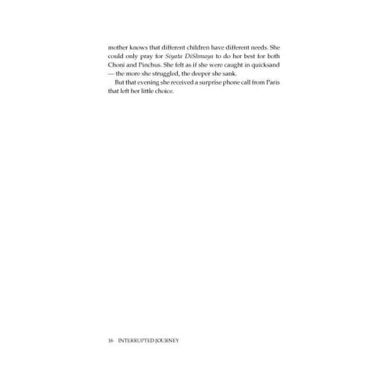 Interrupted Journey [Shaar Press] Hardcover | Books | Judaica