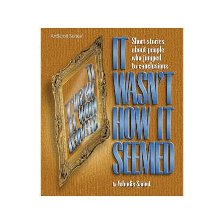 It Wasn't How It Seemed - Paperback | Books | Judaica