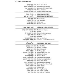 Schottenstein Interlinear Sabbath /Festivals Siddu | Books | Judaica