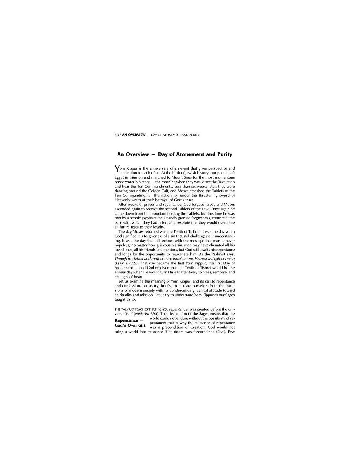 Machzor for Yom Kippur With an Interlinear Transla | Books | Judaica