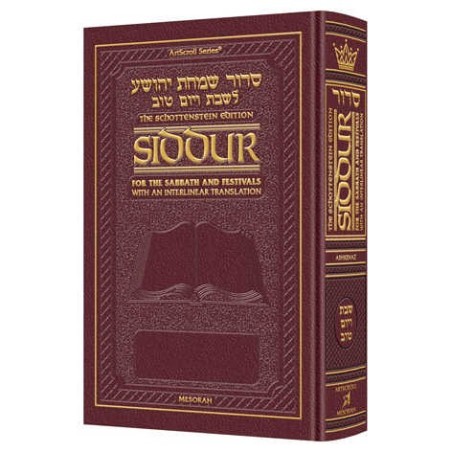 Interlinear Sabbath & Festivals Siddur Full Size S | Books | Judaica
