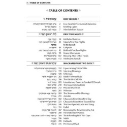 Interlinear Succos Machzor Full Size Ashkenaz | Books | Judaica