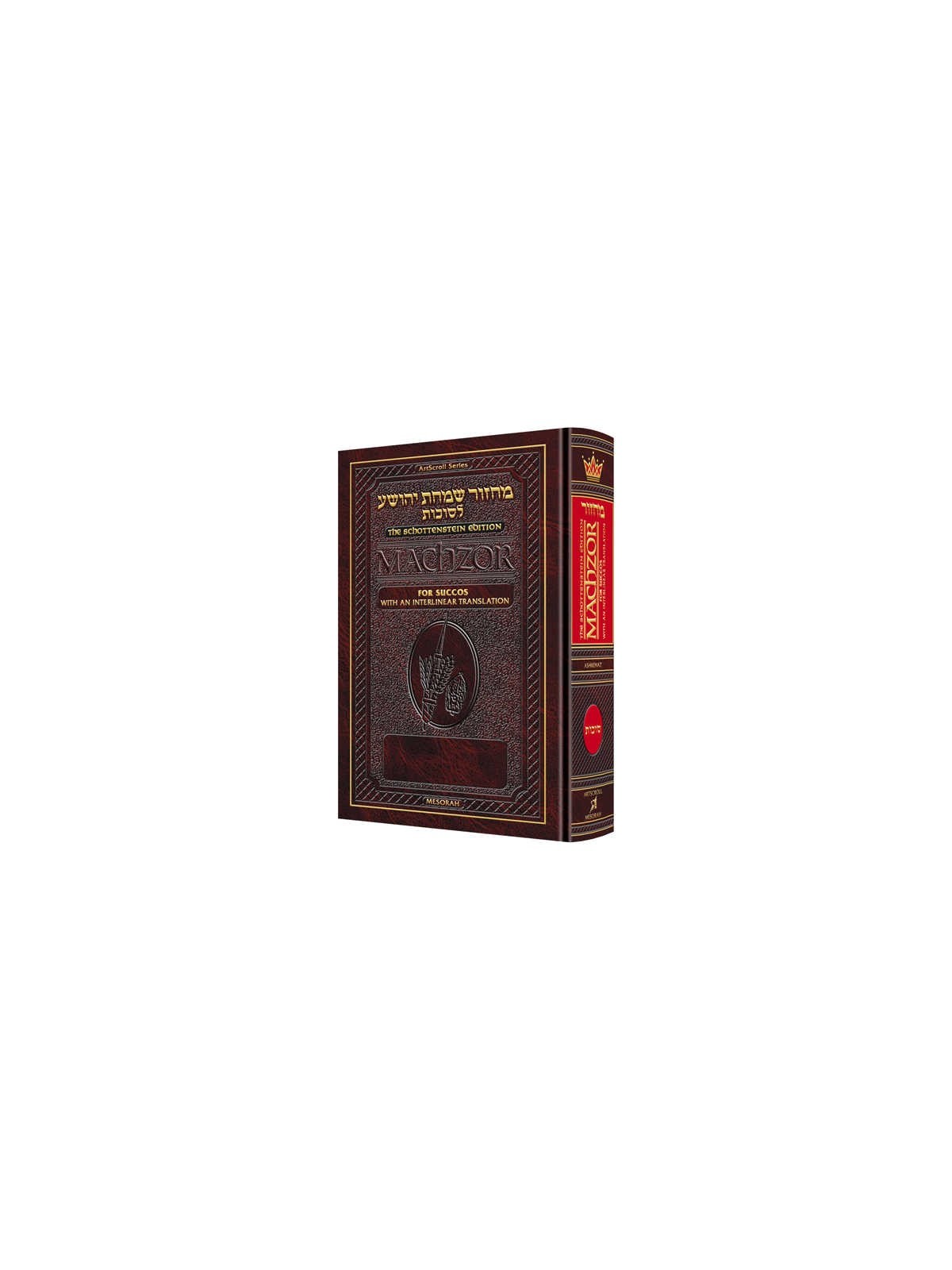 Interlinear Succos Machzor Full Size Ashkenaz | Books | Judaica
