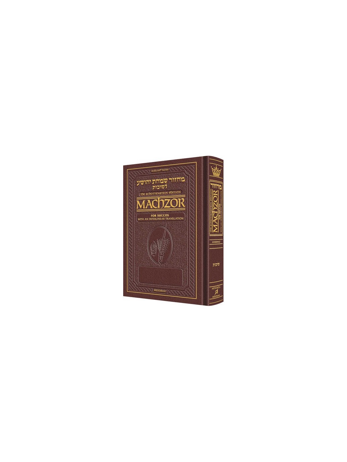 Interlinear Succos Machzor Full Size Ashkenaz - Ma | Books | Judaica