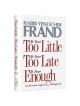 It's Never Too Little, It's Never Too Late... | Books | Judaica