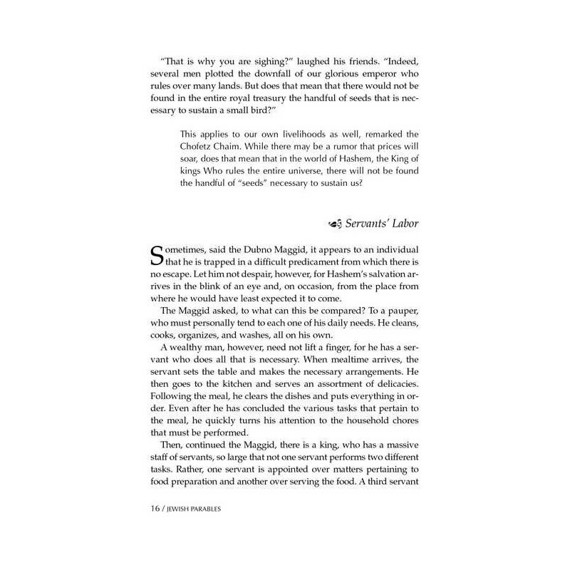 Jewish Parables - Hardcover | Books | Judaica