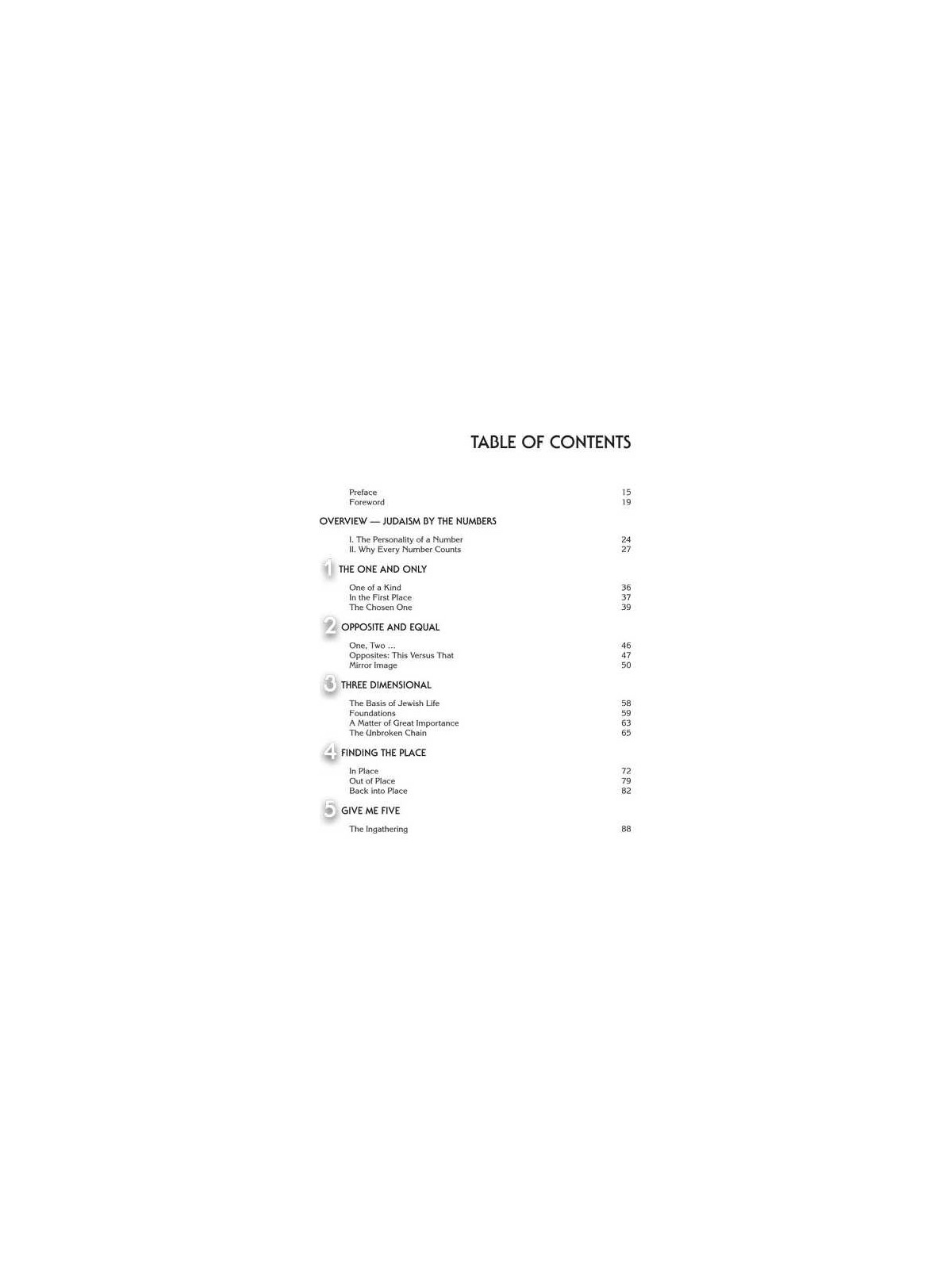 Jewish Wisdom In The Numbers | Books | Judaica