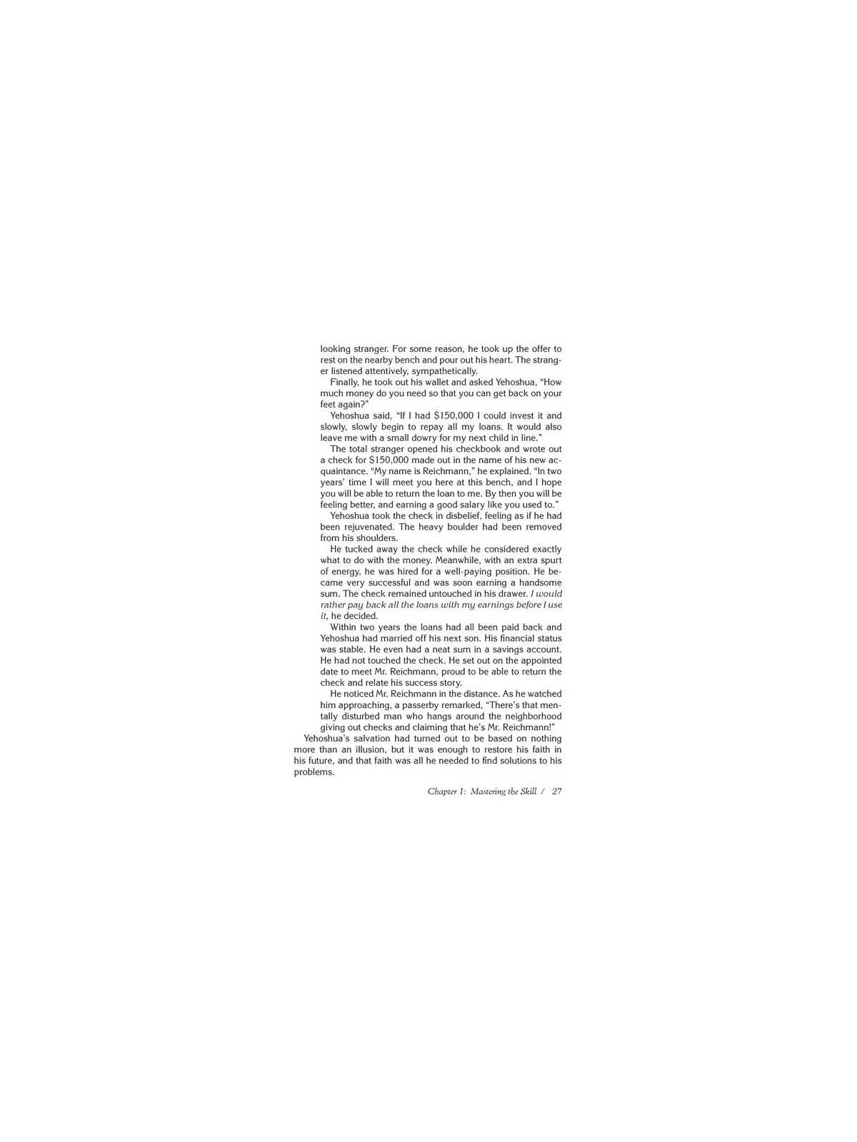 Just One Word - Emunah | Books | Judaica