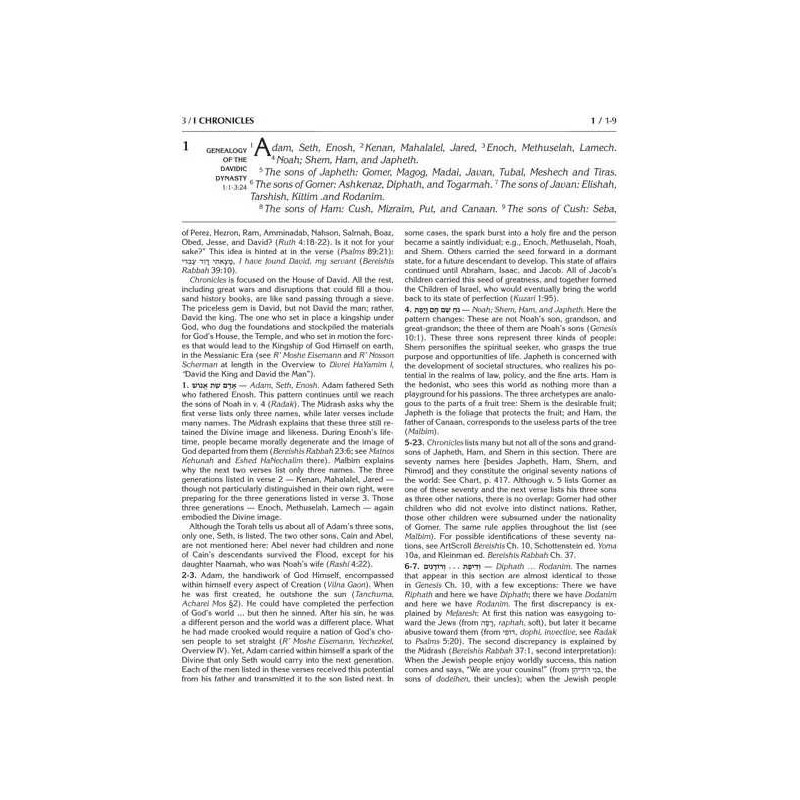 Kesuvim: Divrei Hayomim / Chronicles | Books | Judaica