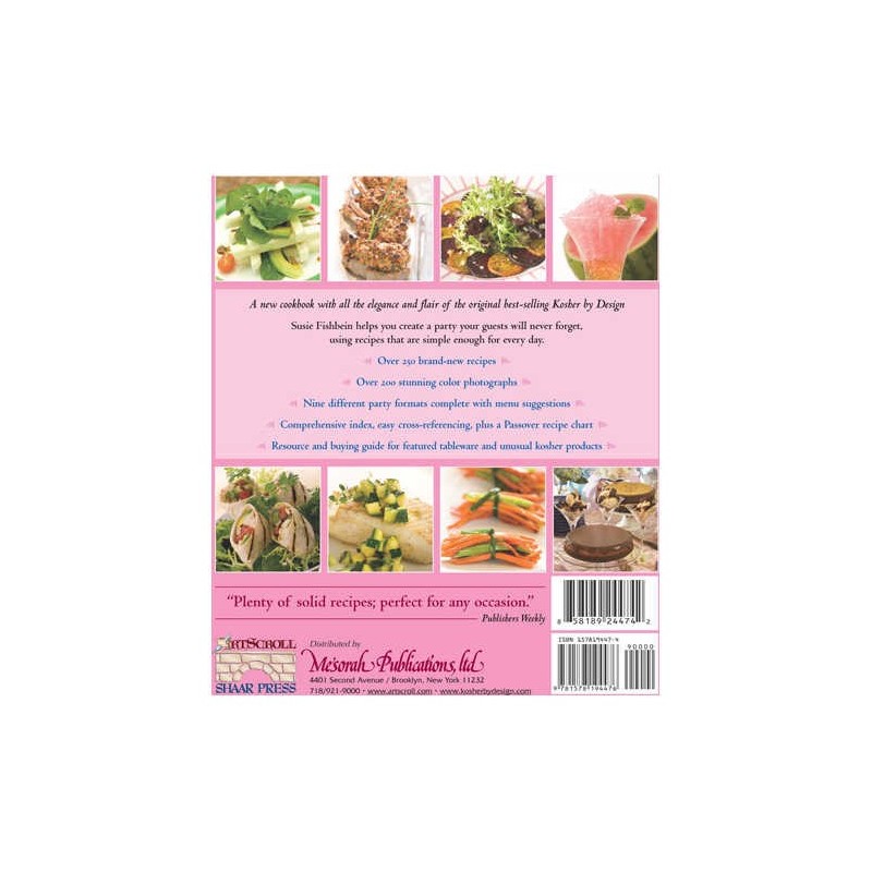 Kosher By Design Entertains | Books | Judaica