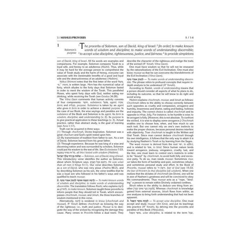 Kesuvim: Mishlei | Books | Judaica