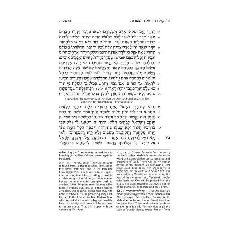 Kol Dodi on the Haftaros - Hardcover | Books | Judaica