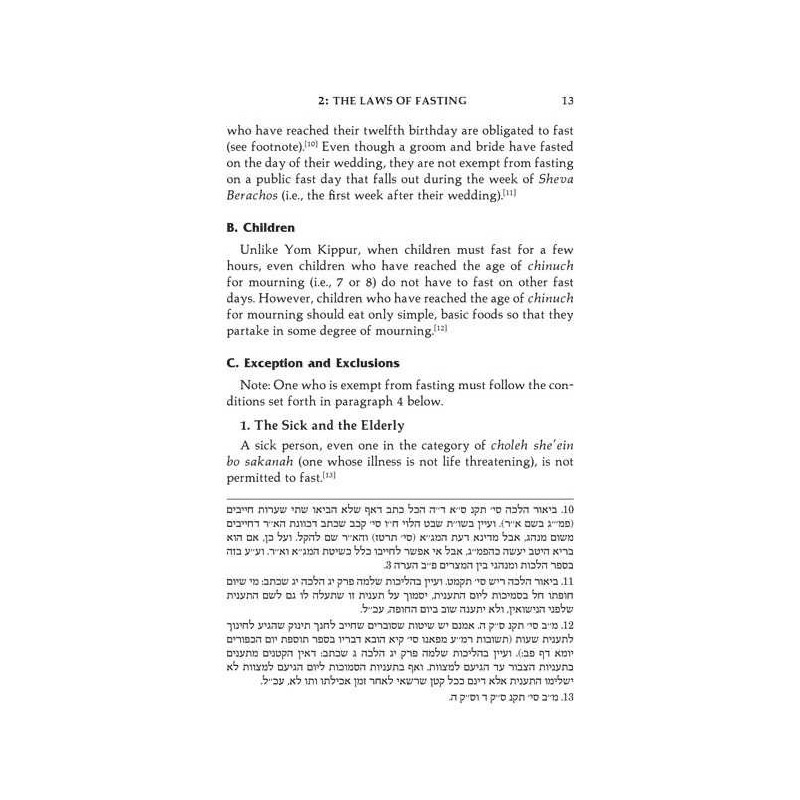 Laws of the 3 Weeks, Tishah B'Av & Fasts Laws of D | Books | Judaica