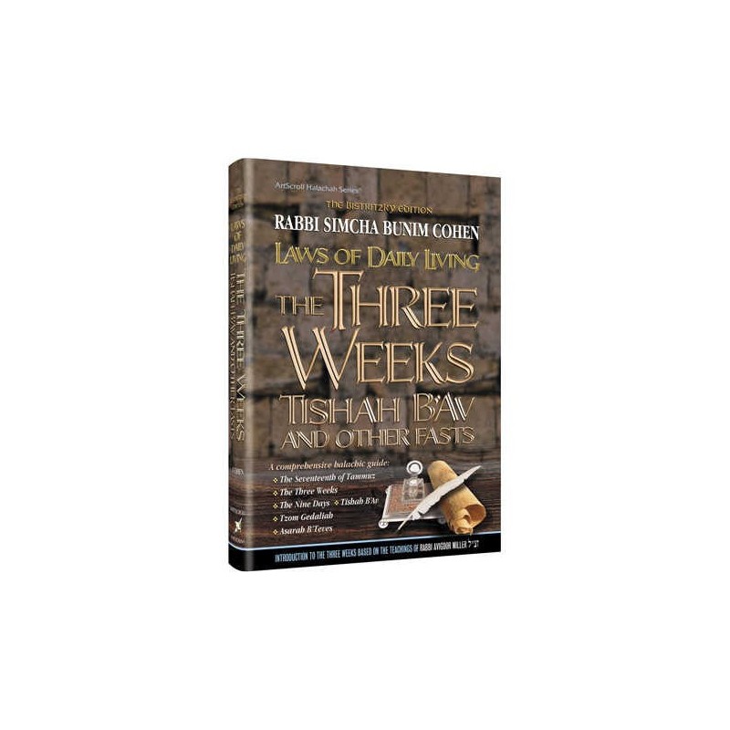 Laws of the 3 Weeks, Tishah B'Av & Fasts Laws of D | Books | Judaica