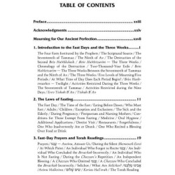 Laws of the 3 Weeks, Tishah B'Av & Fasts Laws of D | Books | Judaica