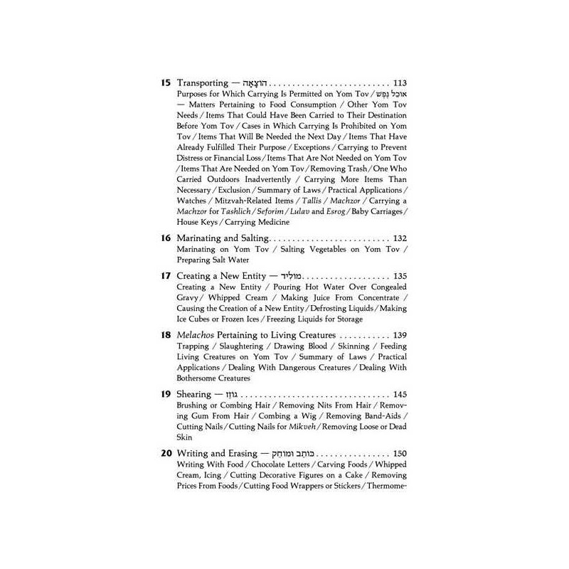Laws of Yom Tov - Hardcover | Books | Judaica