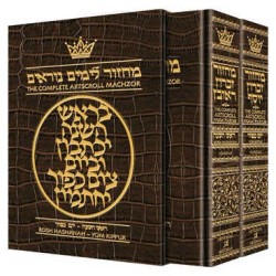 Machzor Rosh Hashanah/Yom Kippur 2 Vol Slipcased S | Books | Judaica