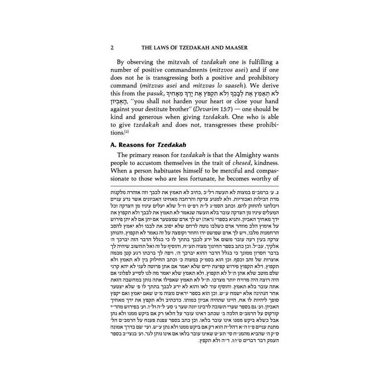 The Laws of Tzedakah and Maaser - Hardcover | Books | Judaica