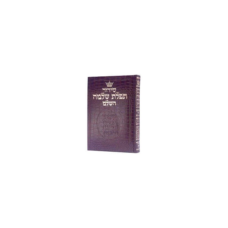 Siddur Hebrew Only: Full Size - Sefard - Alligator | Books | Judaica