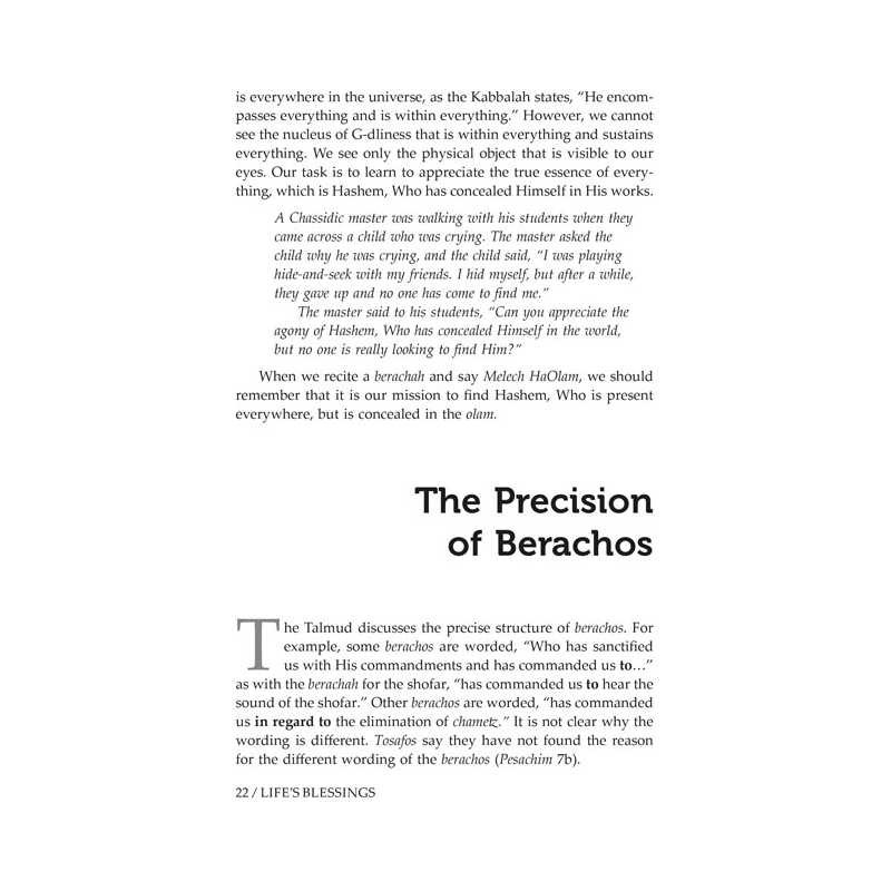 Life's Blessings | Books | Judaica