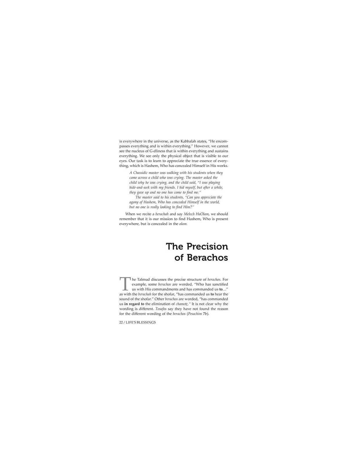 Life's Blessings | Books | Judaica