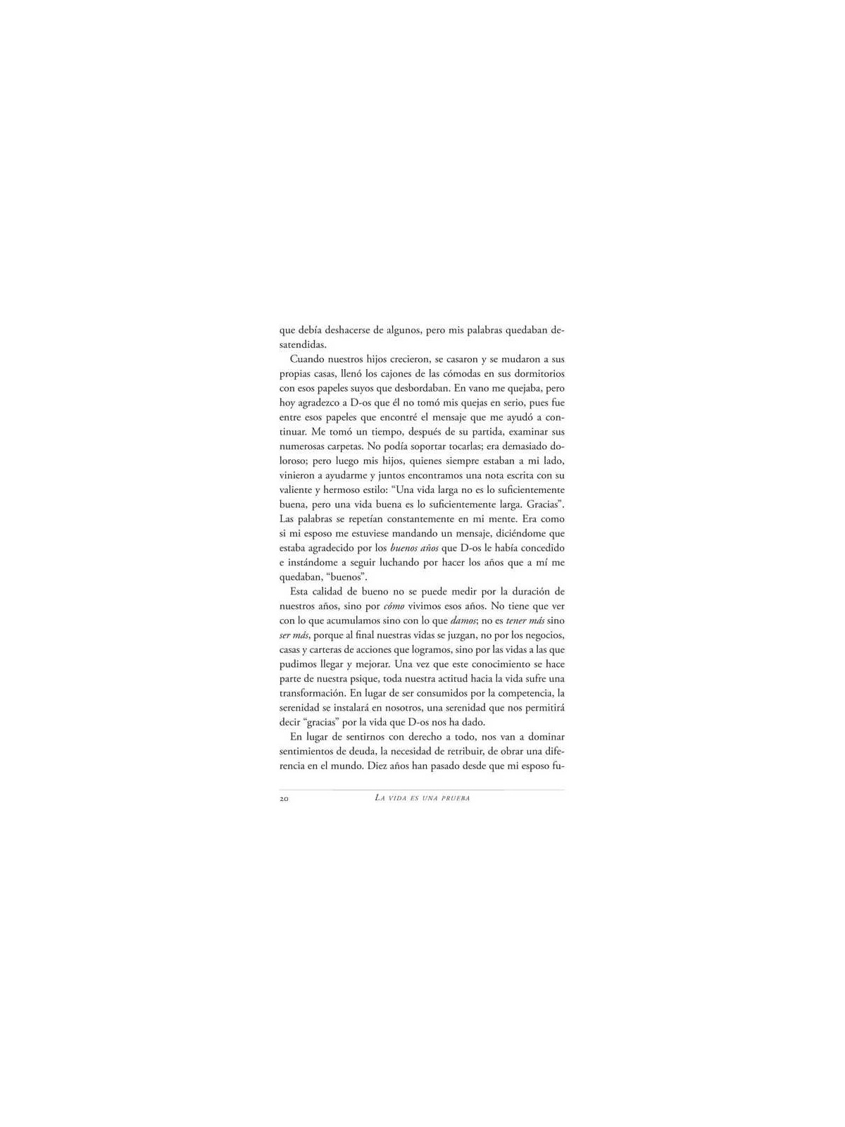 Life is a Test - Spanish Edition - Paperback | Books | Judaica