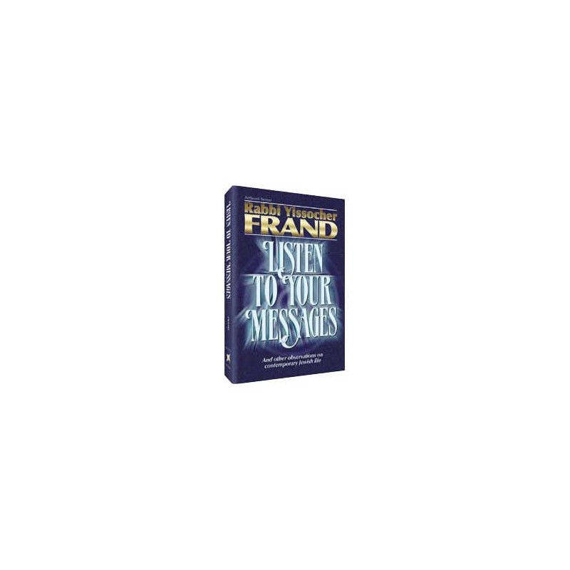 Listen to Your Messages - Hardcover | Books | Judaica