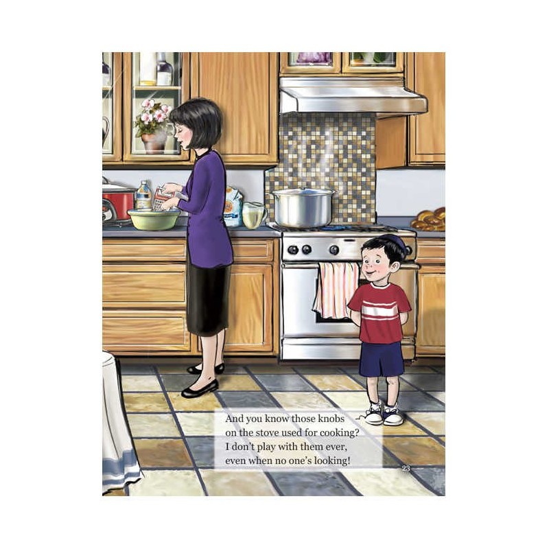 Let's Stay Safe Paperback | Books | Judaica