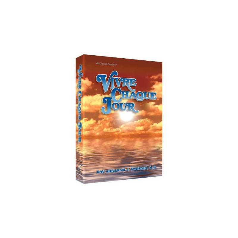 Living Each D A Y - French Edition Hardcover | Books | Judaica