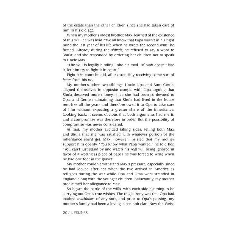 LifeLines | Books | Judaica