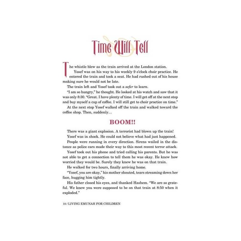 Living Emunah for Children | Books | Judaica