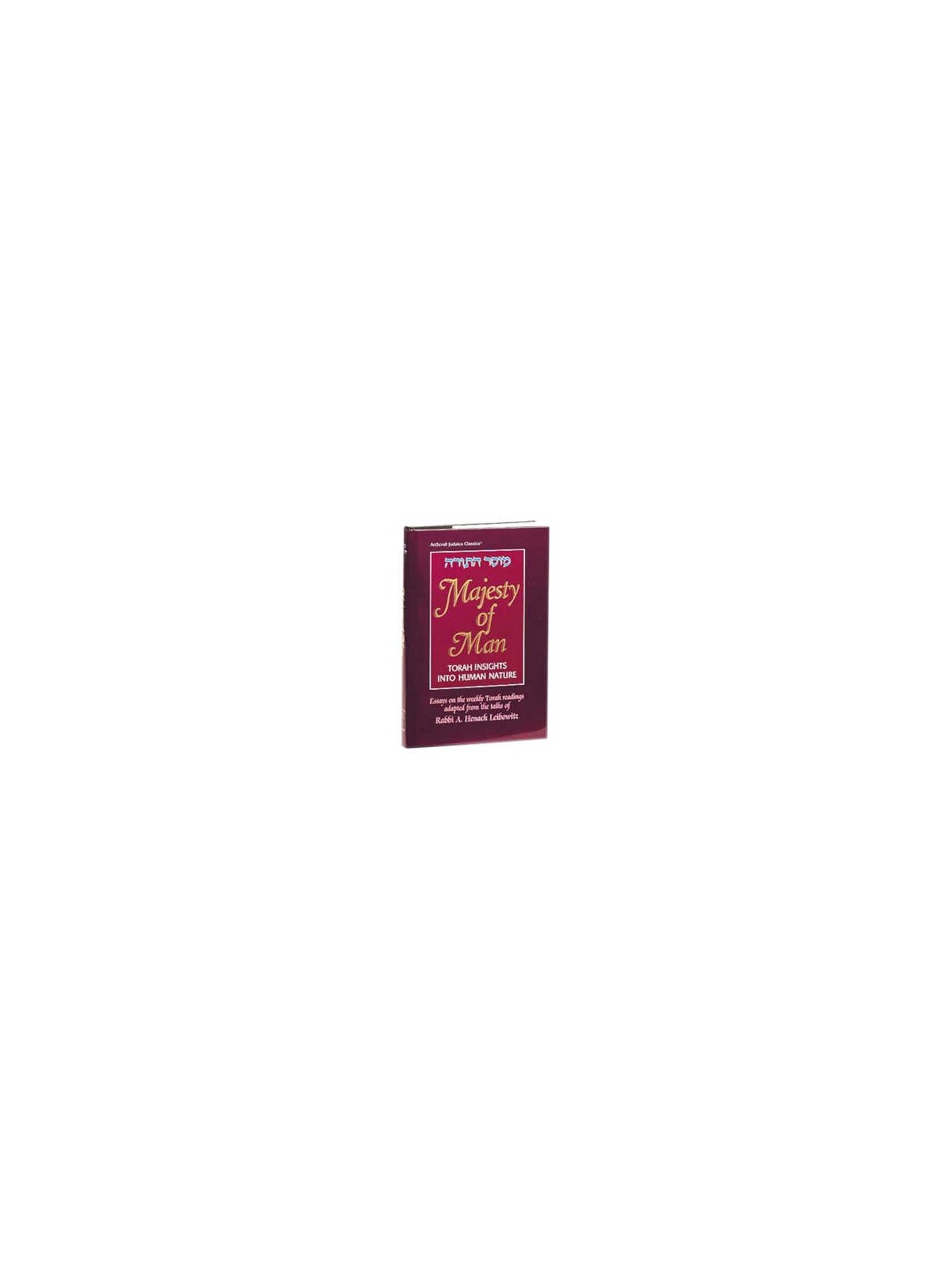Majesty Of Man - Hardcover | Books | Judaica