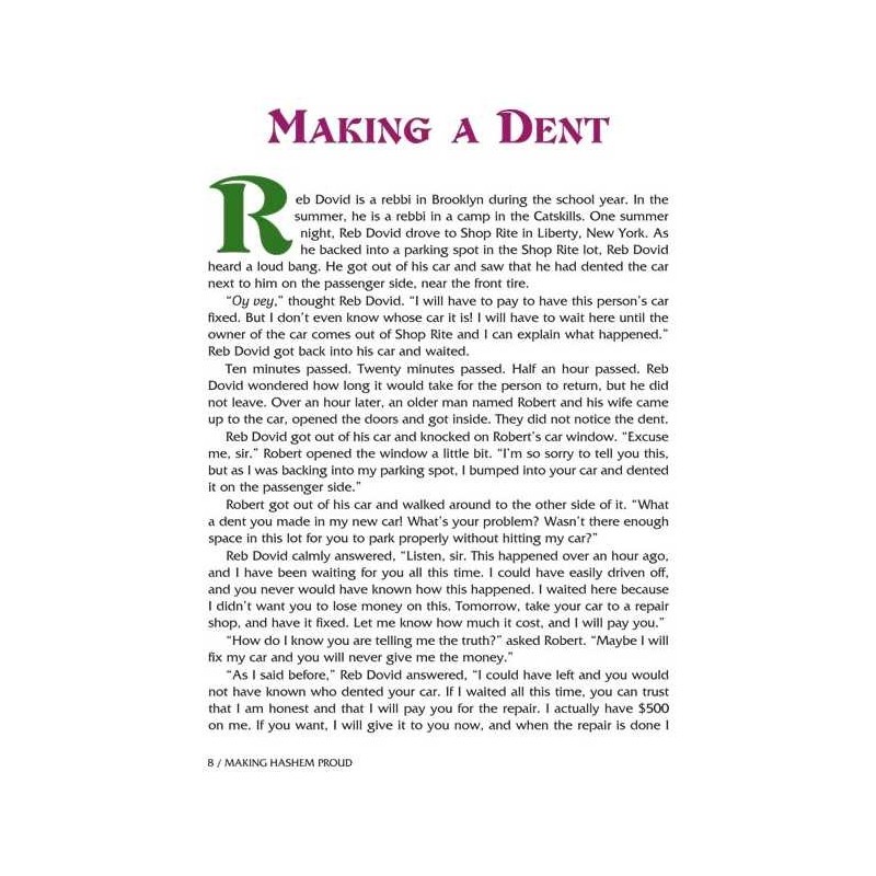 Making Hashem Proud - Hardcover | Books | Judaica