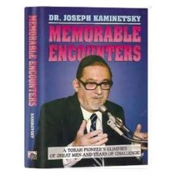 Memorable Encounters - Paperback | Books | Judaica
