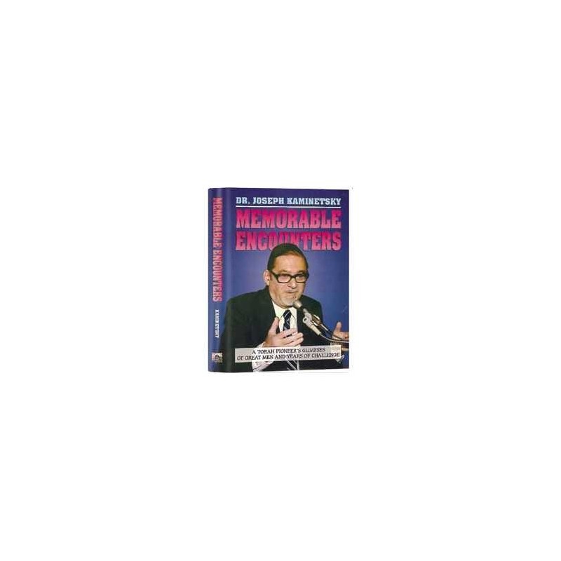 Memorable Encounters - Paperback | Books | Judaica