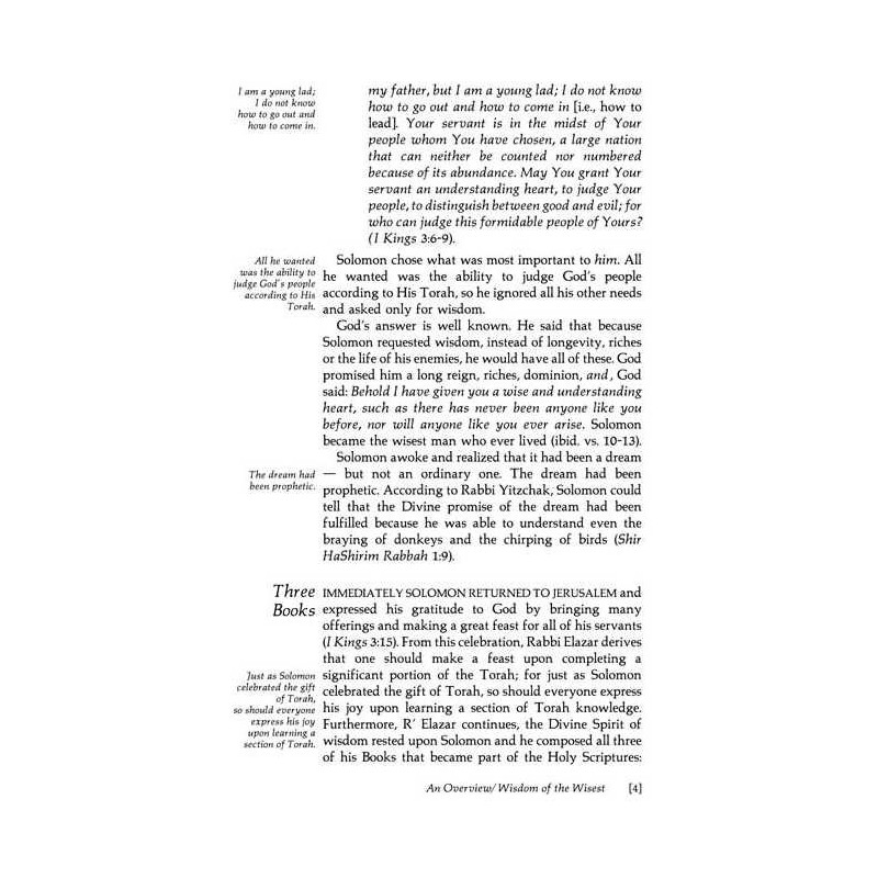 Mishlei / Proverbs - Volume 2 Hardcover | Books | Judaica