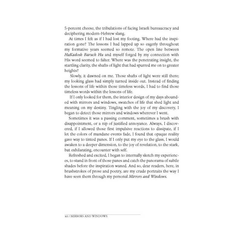 Mirrors and Windows - Hardcover | Books | Judaica