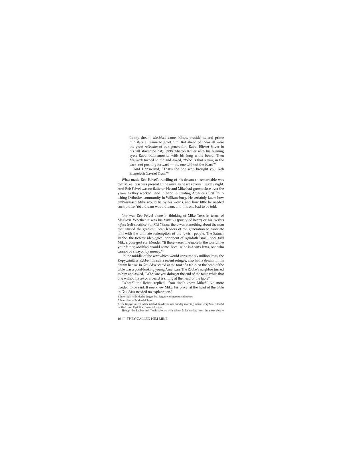 They Called Him Mike [Tress] Hardcover | Books | Judaica
