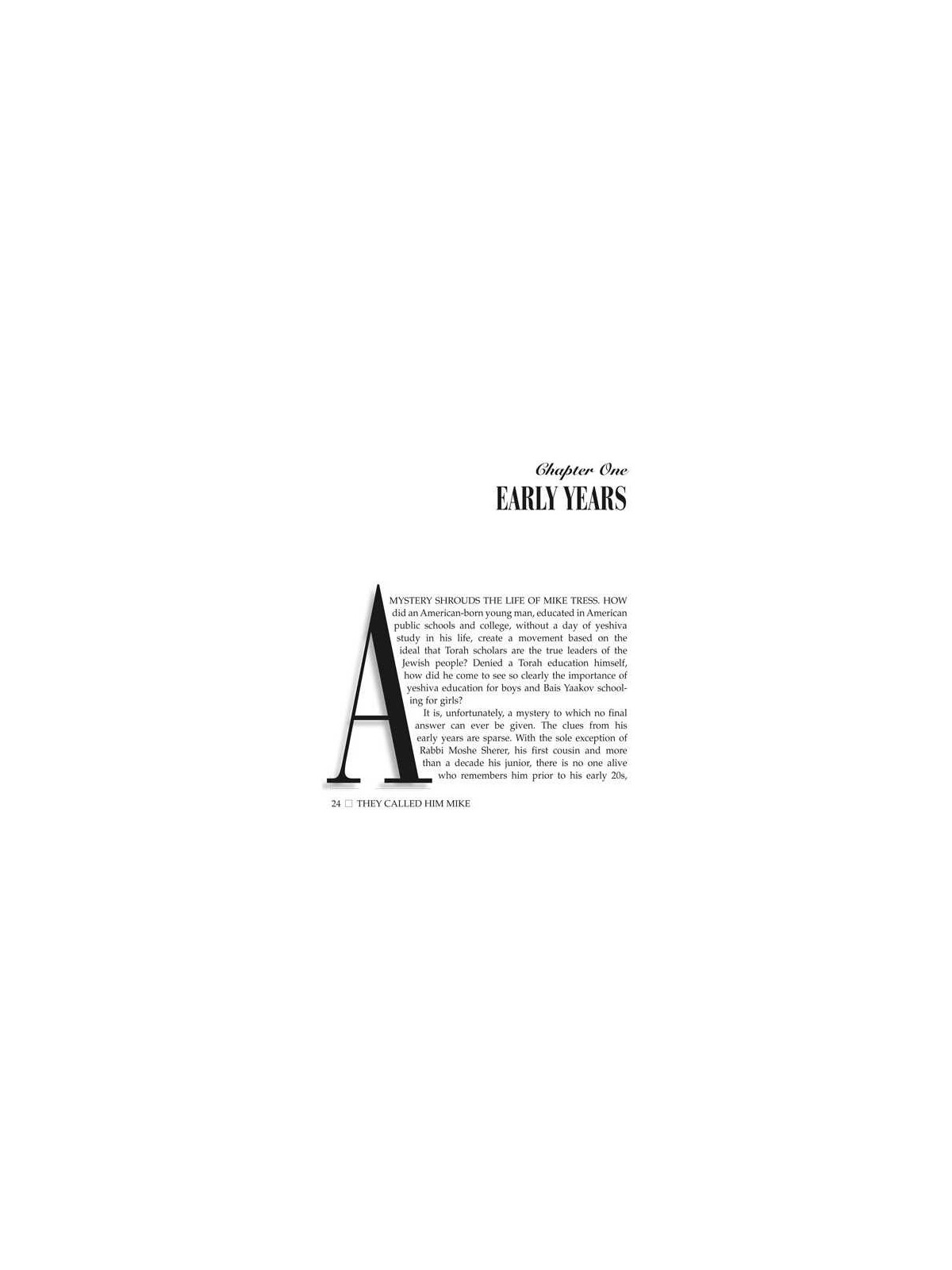 They Called Him Mike [Tress] Hardcover | Books | Judaica