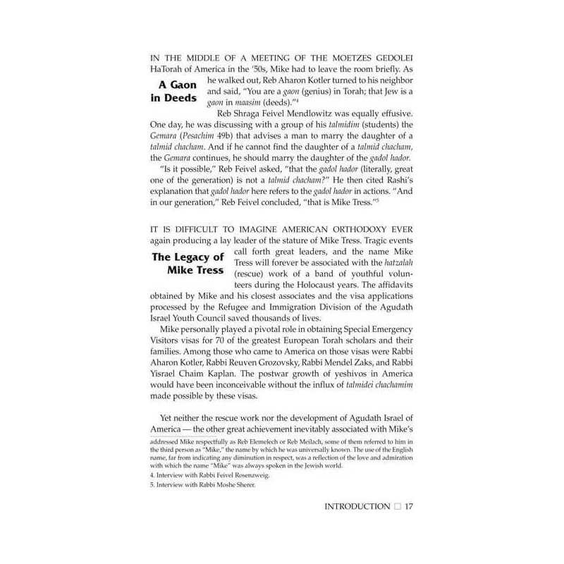 They Called Him Mike [Tress] Hardcover | Books | Judaica