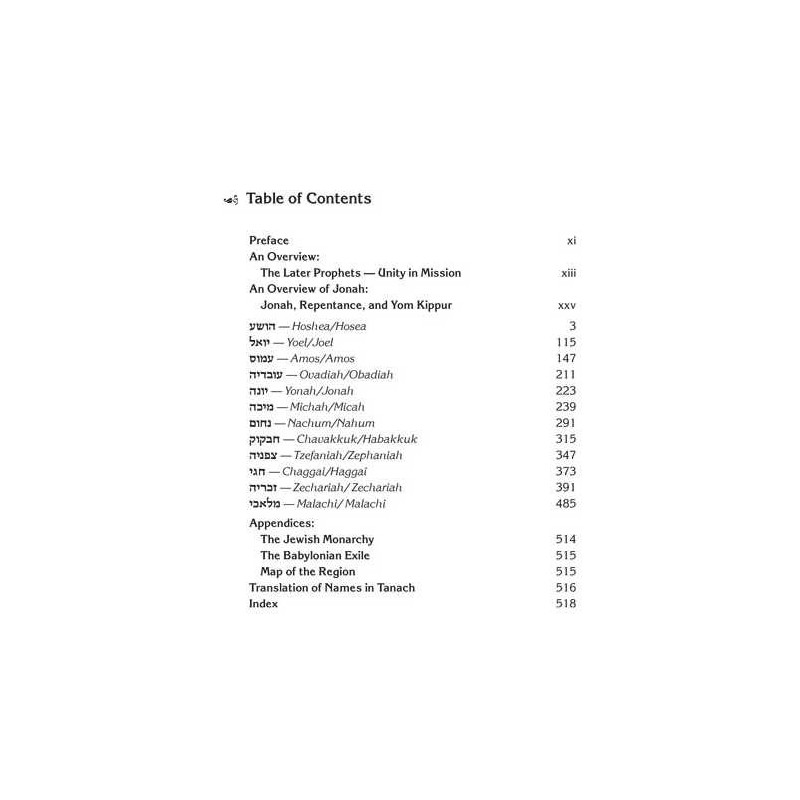 Milstein Twelve Prophets - Leather | Books | Judaica