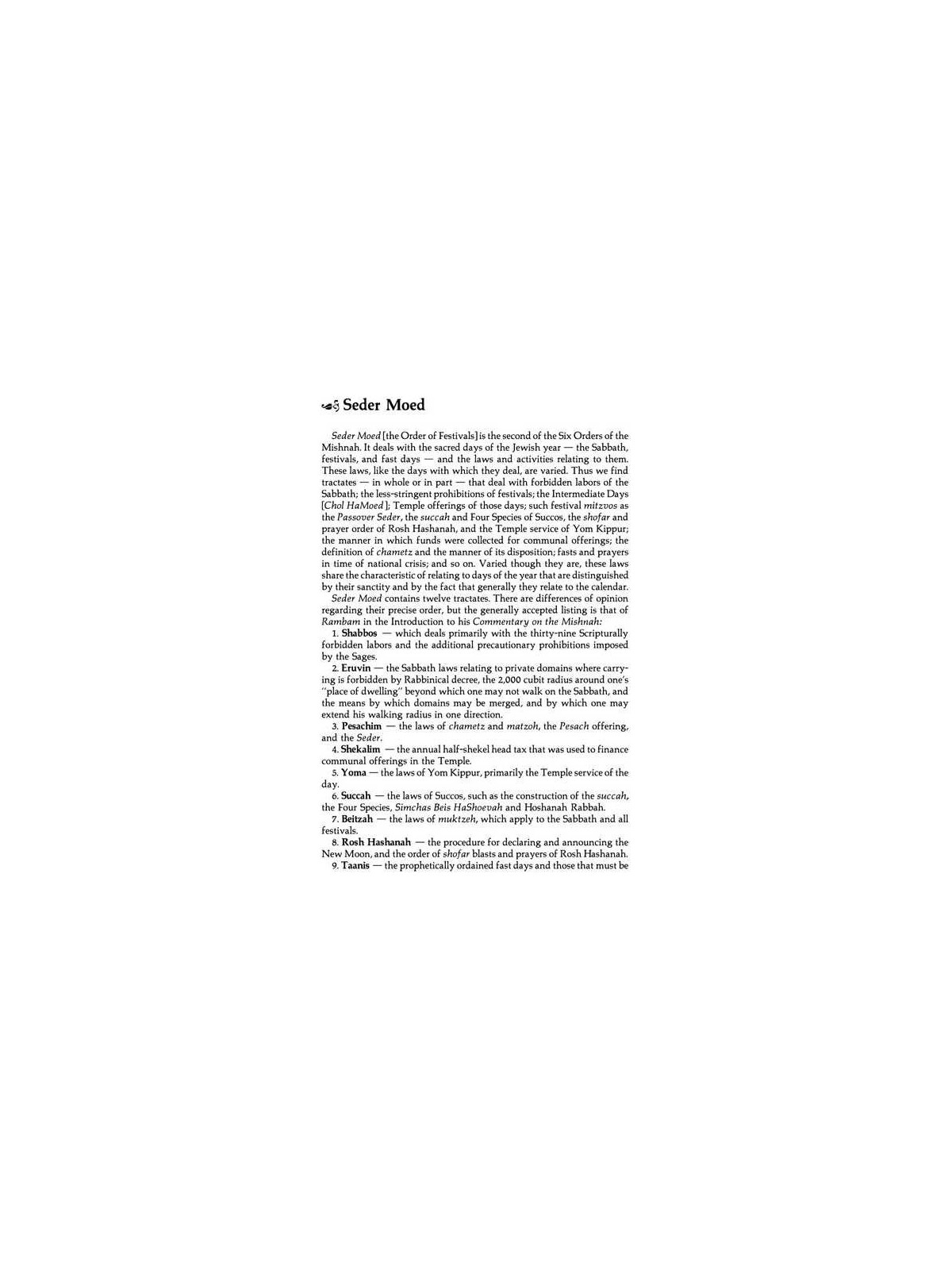 Yad Avraham Mishnah Series: Seder Moed - Personal  | Books | Judaica