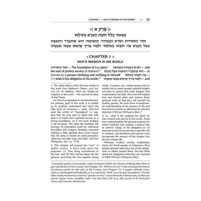 Mesillas Yesharim - Jaffa Edition - Hardcover | Books | Judaica