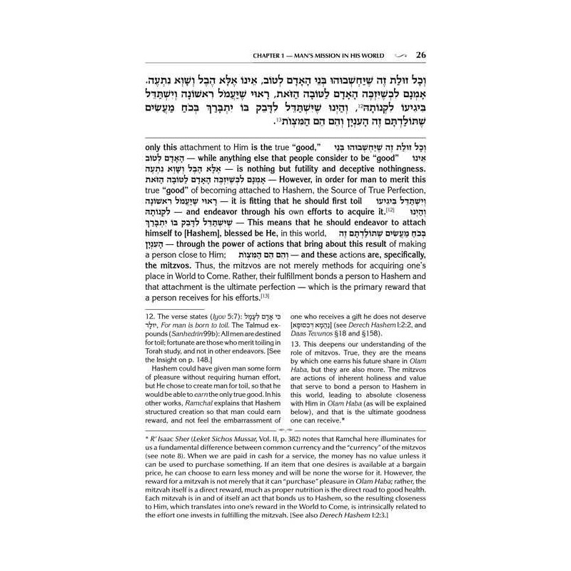 Mesillas Yesharim - Jaffa Edition - Hardcover | Books | Judaica