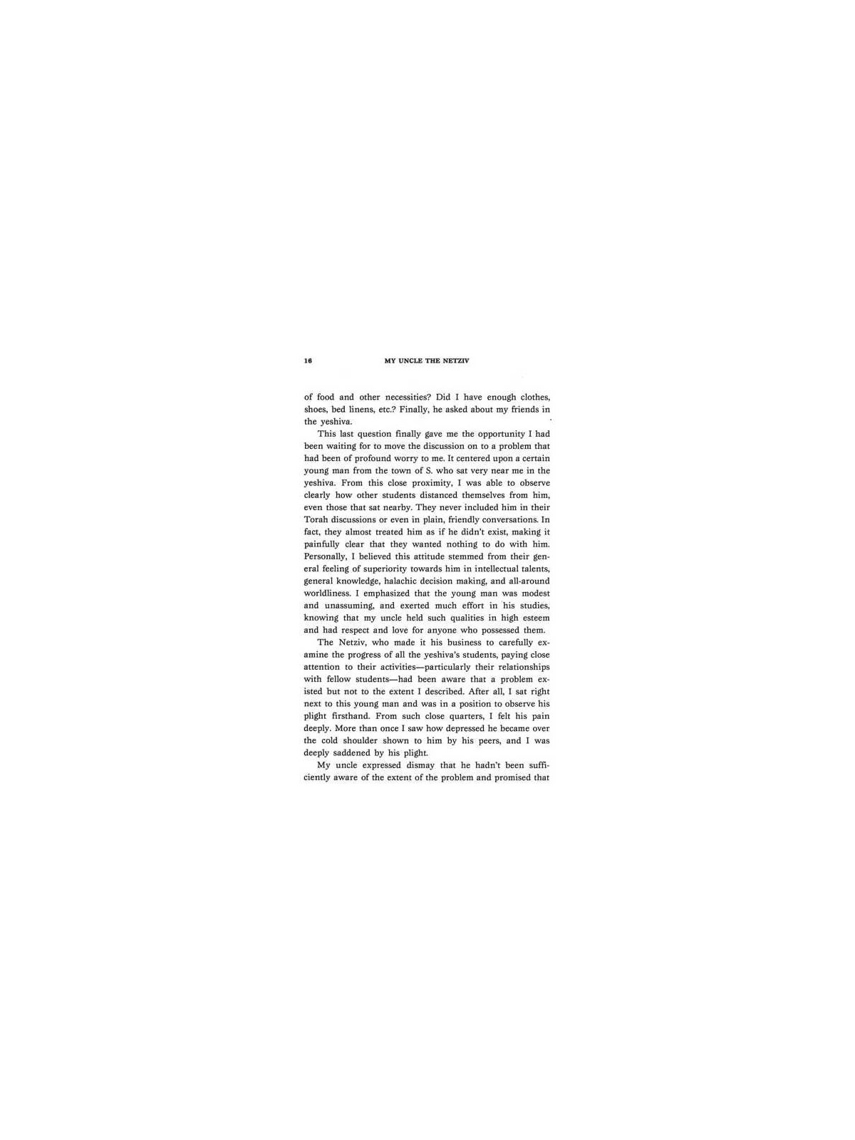 My Uncle The Netziv - Hardcover | Books | Judaica